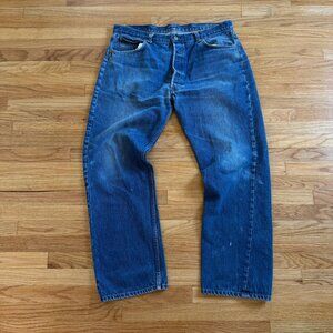 Vintage 1980's Faded Levi's 501 Jeans Made in USA 36/29